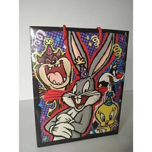 Hallmark‎ Looney Tunes Gift Bag Birthday Gift Bag Bugs Bunny Daffy Vintage 1997